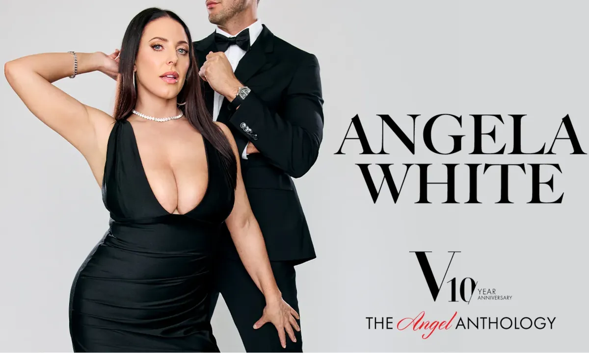 Vixen V10 Angel Anthology key art featuring Angela White