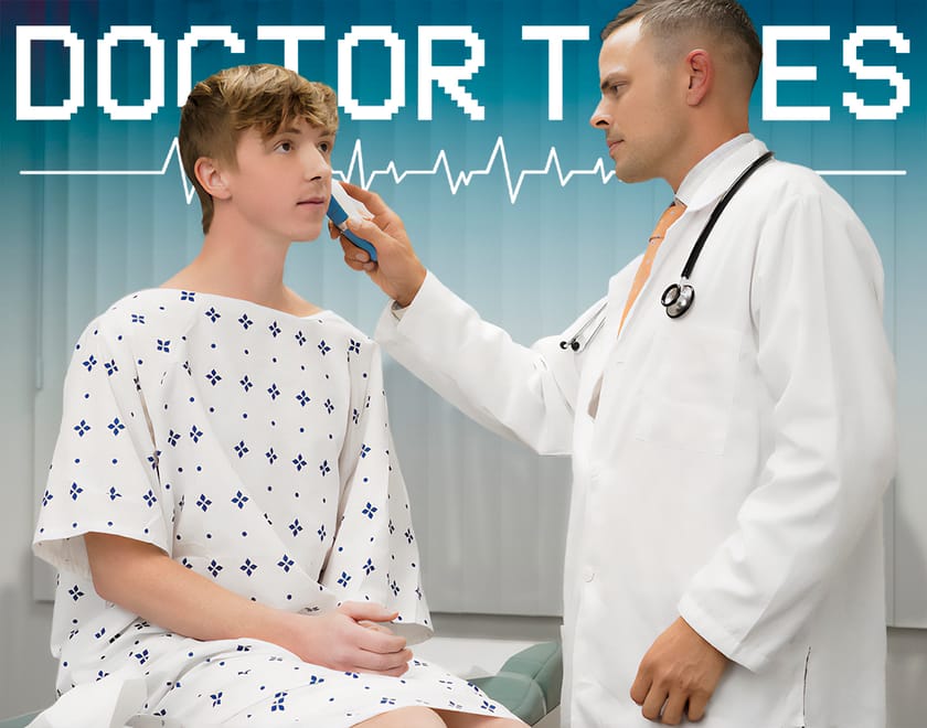 Promotional still from the Doctor Twinks series