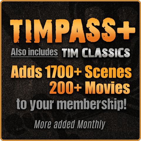 TIMPass+ membership card: adds 1,700+ scenes and 200+ movies, including the Tim Classics archive, with more added monthly
