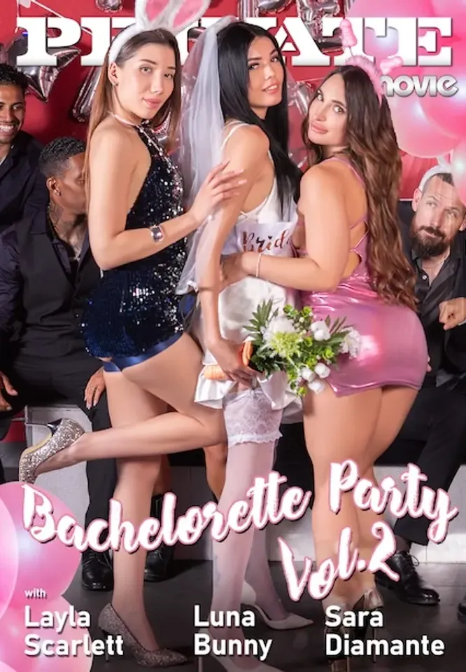 Private cover art for Bachelorette Party Vol. 2 from the AnalVids catalogue