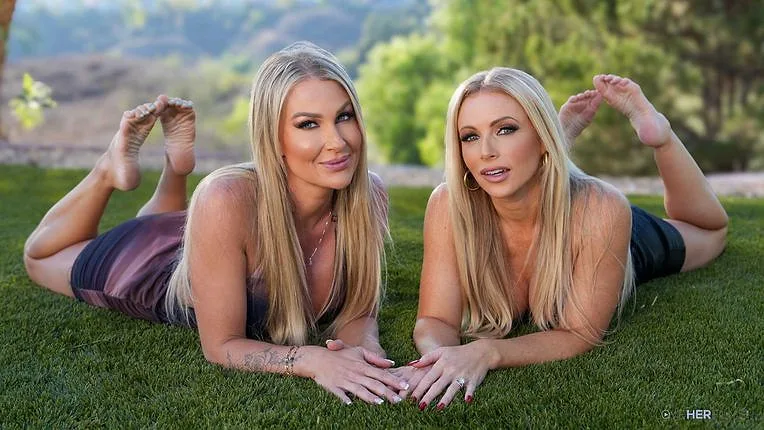 LoveHerFilms promotional image featuring Andi Avalon and Danielle Renae