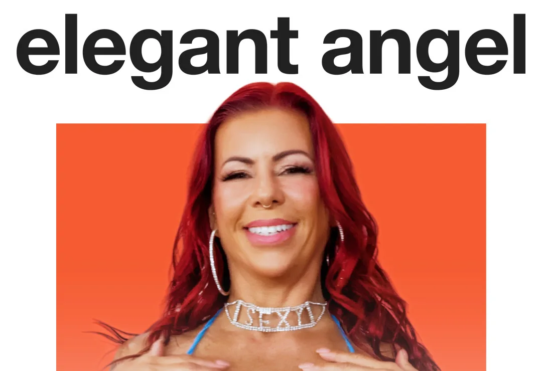 Elegant Angel promotional image featuring Alexis Fawx and Zac Wild