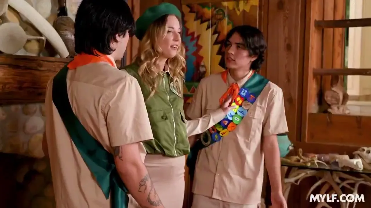 MYLF promotional image featuring Millie Morgan and Elias Cash and Blake Ross